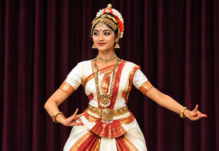 Classical dance performance